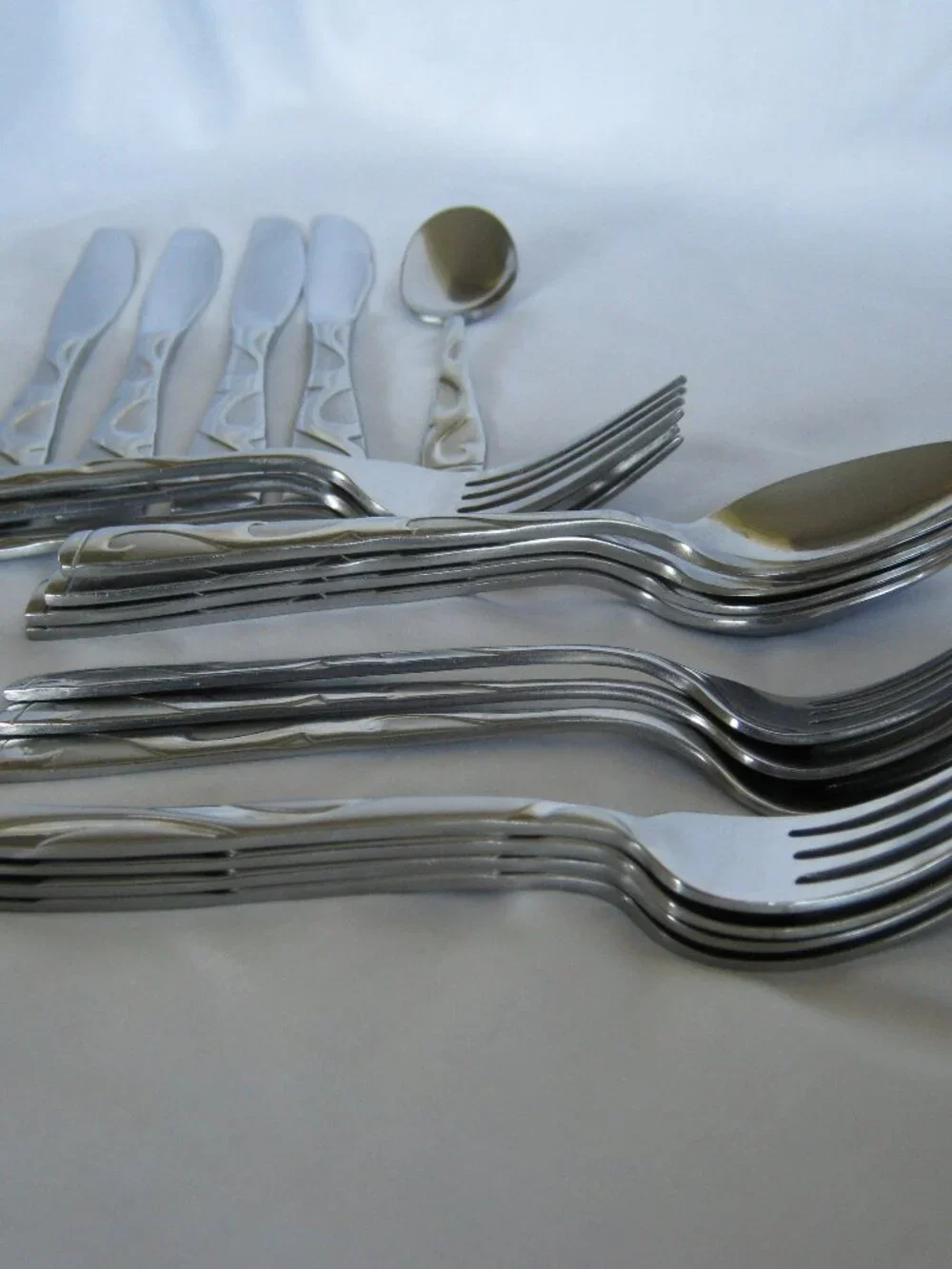 Oneida Tuscany Stainless 18/0 China Silverware Lot Of 20 Pieces Flatware